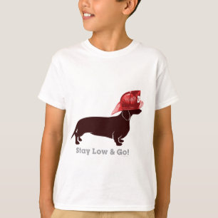 Camiseta Bombero "estancia del Dachshund baja "