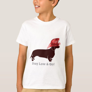 Camiseta Bombero "estancia del Dachshund baja "