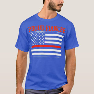 Camiseta Bombero: Fianza Orgullosa Fianza Bandera Estadouni