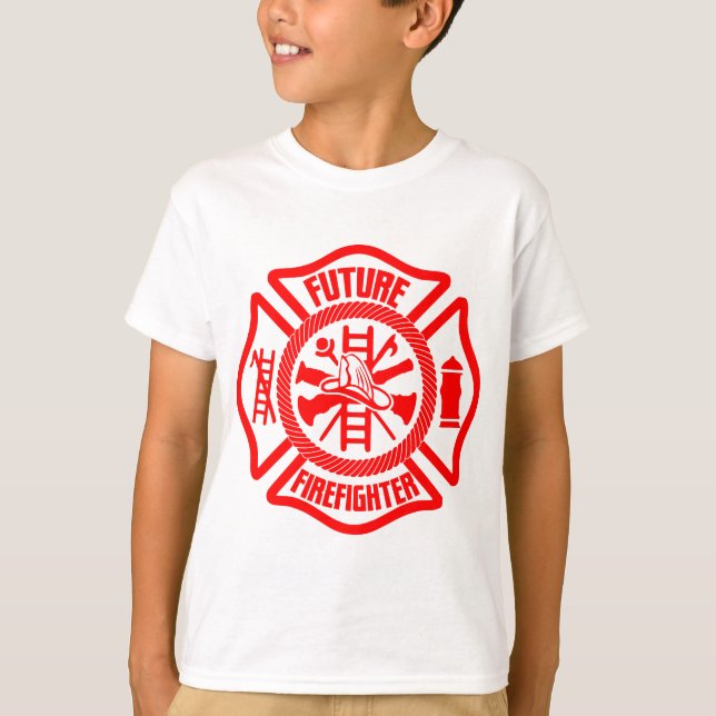 Camiseta Bombero futuro (Anverso)