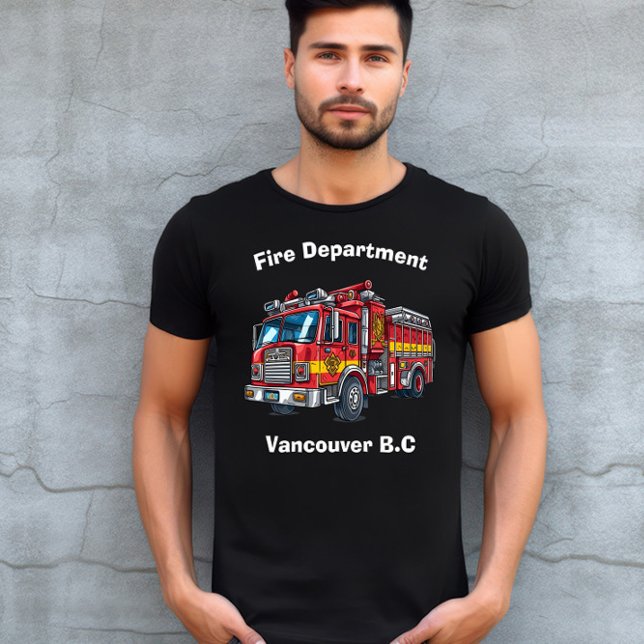 Camiseta Bombero heróico a emergencia de la ciudad (Subido por el creador)