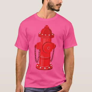Camiseta Bombero Hidrógeno de bomberos manguera de agua par