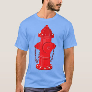 Camiseta Bombero Hidrógeno de bomberos manguera de agua par
