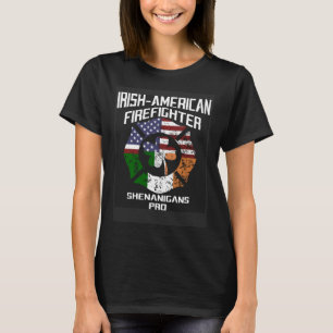 Camiseta Bombero irlandés norteamericano Shenanigans Pro St