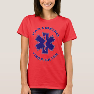 Camiseta Bombero paramédico