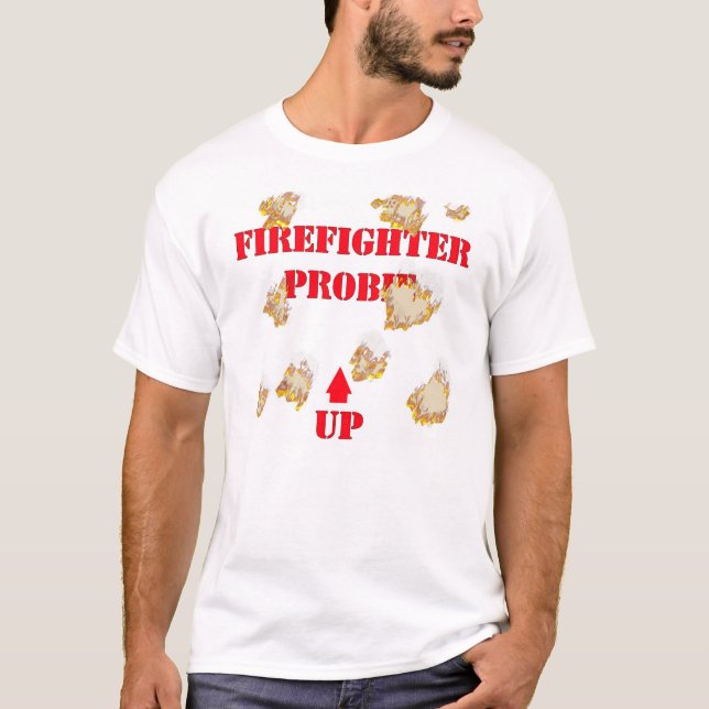 Camiseta Bombero Probie (Anverso)
