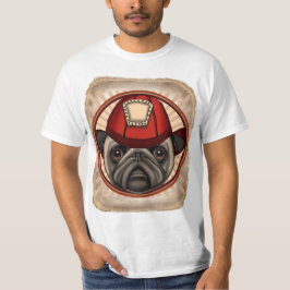Camiseta Bombero Pug
