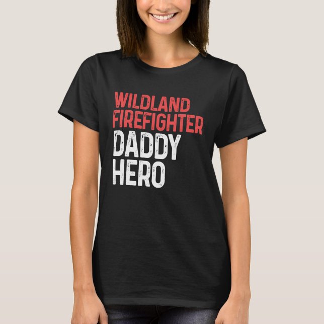 Camiseta Bombero silvestre Papi bombero bombero (Anverso)
