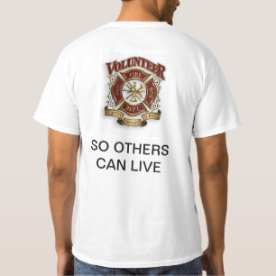 Camiseta Bombero voluntario