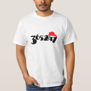 Camiseta Bomberos 365 días al año