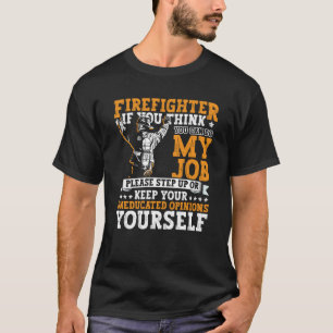 Camiseta Bomberos de bomberos para hombres