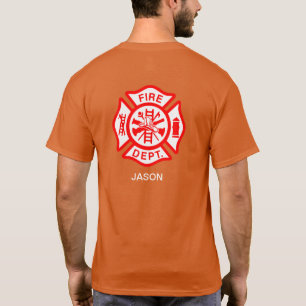 Camiseta Bomberos de la Cruz Maltesa del Departamento de Bo