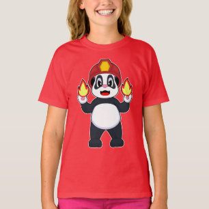 Camiseta Bomberos de Panda