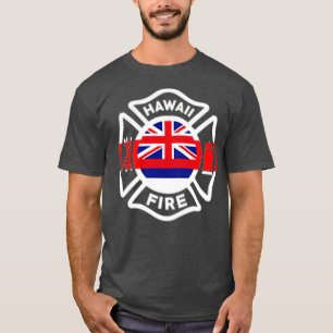Camiseta Bomberos del Departamento de Bomberos de Hawái