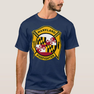 Camiseta Bomberos del Departamento de Bomberos de Maryland