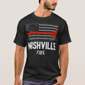 Camiseta Bomberos del Departamento de Bomberos de Nashville