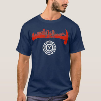Camiseta Bomberos del Departamento de Rescate de Bomberos d