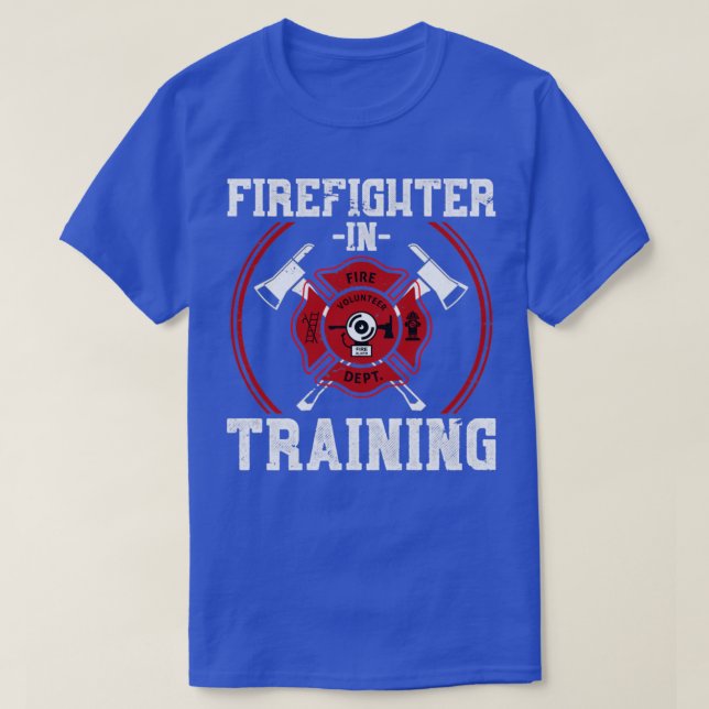 Camiseta Bomberos entrenando A Bomberos (Diseño del anverso)