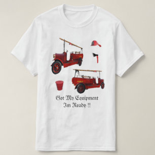 Camiseta Bomberos Listos Para Ir,