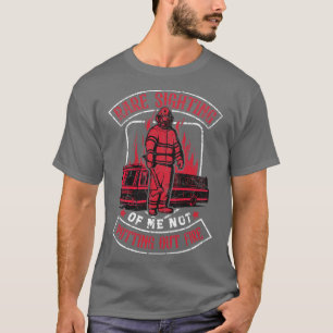 Camiseta Bomberos Rara Mirando De Mi No Poniendo El Fi