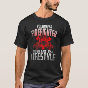 Camiseta Bomberos voluntarios bomberos no es un trabajo