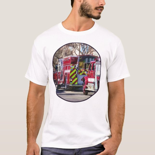 Camiseta Bomberos y Rescate (Anverso)