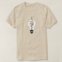 Bombilla de luz de carretera de la ciudad - camise