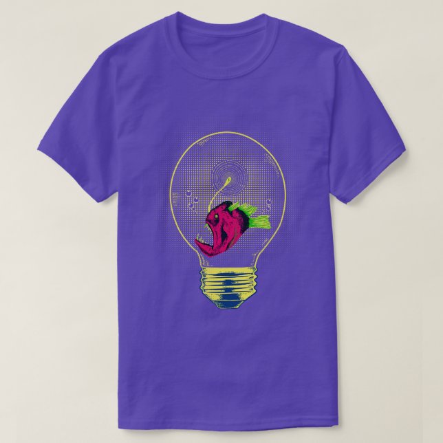 Camiseta Bombilla de rape (Diseño del anverso)