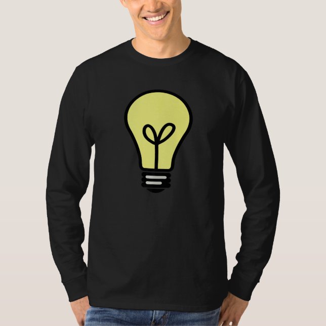 Camiseta Bombilla Idea (Anverso)