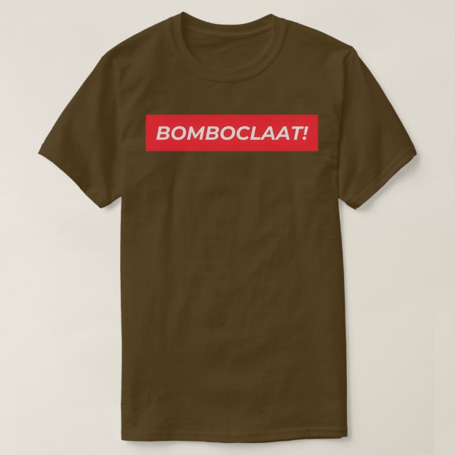 Camiseta Bomboclaat (Diseño del anverso)