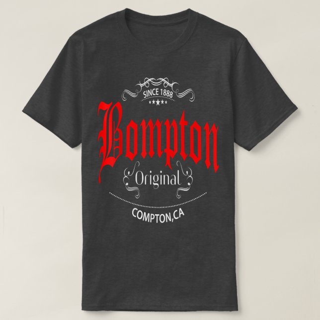 Camiseta Bompton  (Diseño del anverso)