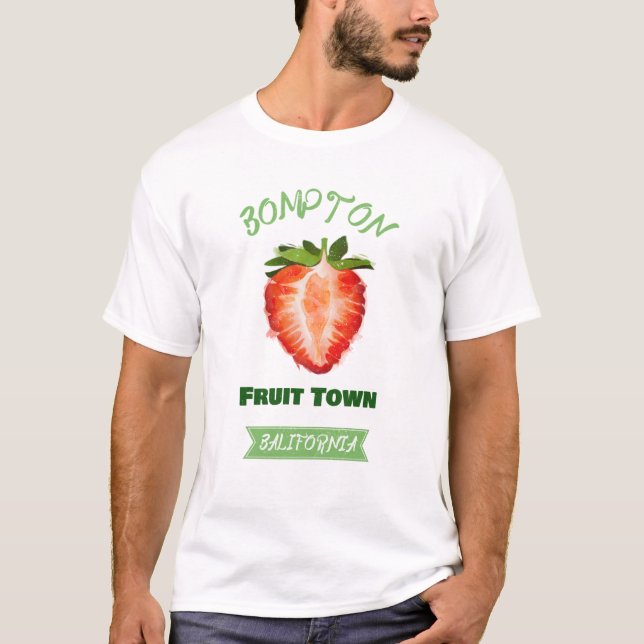 Camiseta Bompton Fruit Town Balifornia (Anverso)