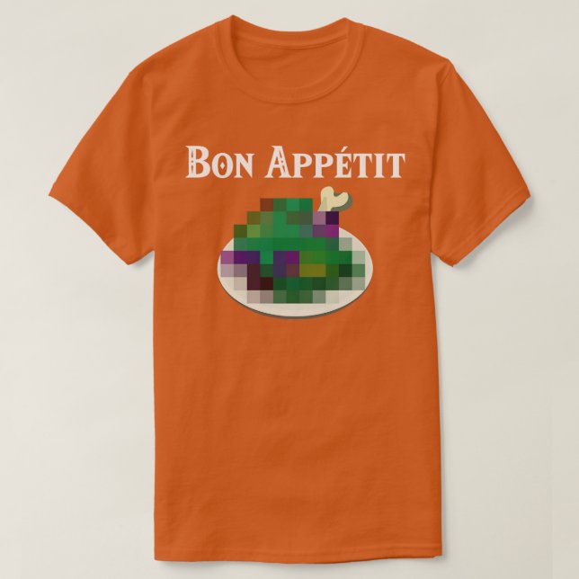 Camiseta Bon Appetit Dubious Food Of The Wild (Diseño del anverso)