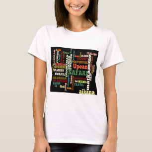 Camiseta Bon Italian Irish Safari Hapanese Voyage Arte de t