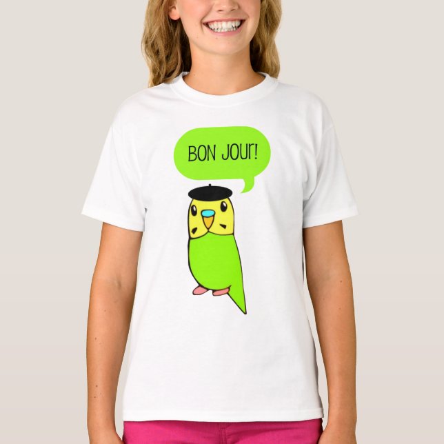 Camiseta ¡Bon Jour! (Anverso)