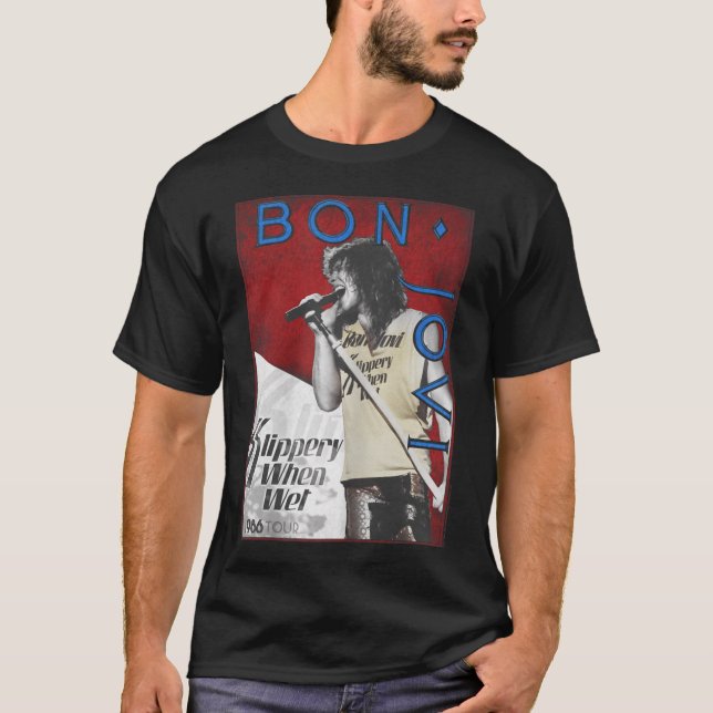 Camiseta Bon Jovi 86 Tour (Anverso)