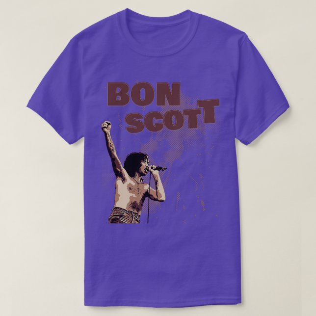 Camiseta Bon scott (Diseño del anverso)