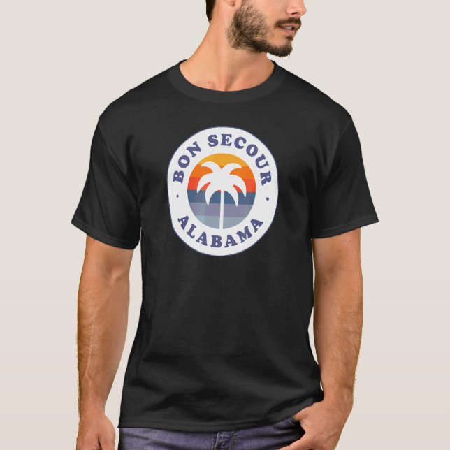 Camiseta Bon Secour Beach Alabama Al Gulf Coast Souvenir va (Anverso)