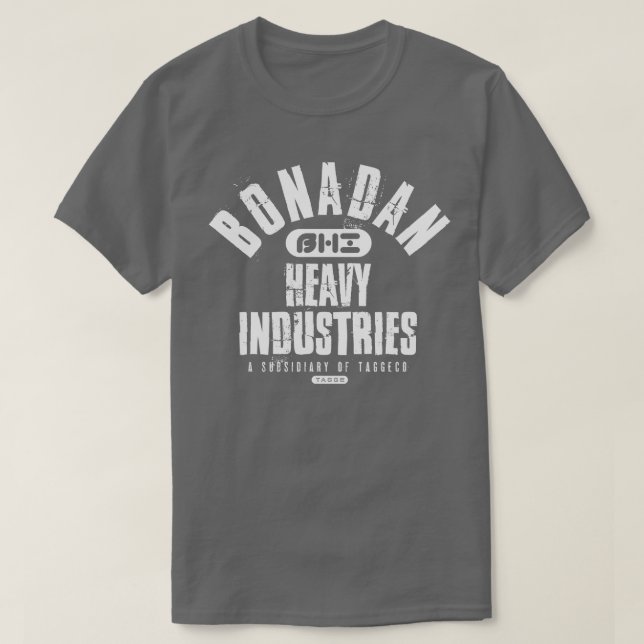 Camiseta Bonadan Heavy Industries (Diseño del anverso)