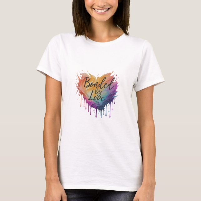 Camiseta Bonados por el amor" (Anverso)