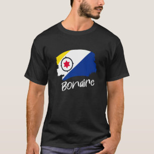 Camiseta Bonaire con bandera bonaire 1