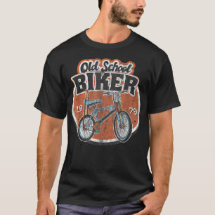 Camiseta Bonanazarad, motociclista de escuela antigua de 19