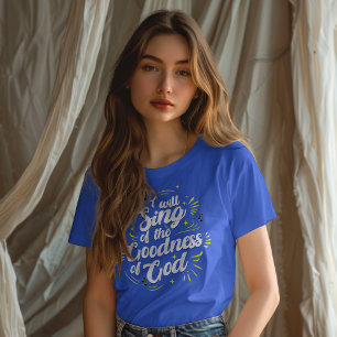 Camiseta Bondad de Dios Tipográfico Alegre