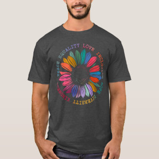 Camiseta Bondad Paz Igualdad Esperanza Amor Diversidad Dere