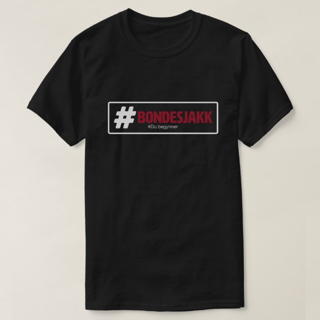 Camiseta Bondesjakk (Diseño del anverso)