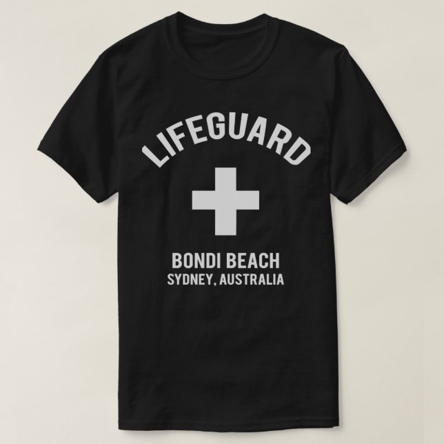 Camiseta Bondi Beach Lifeguard Pullover Hoodie (Diseño del anverso)