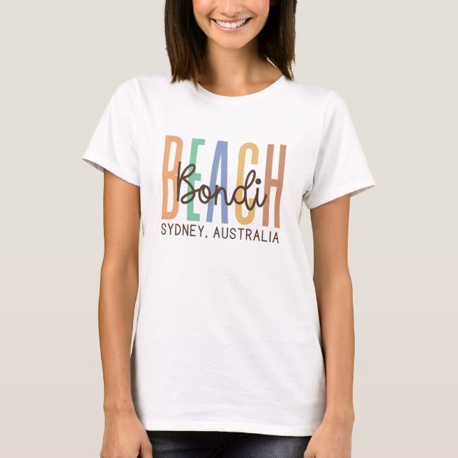 Camiseta Bondi Beach Sydney Australia (Sands) (Anverso)