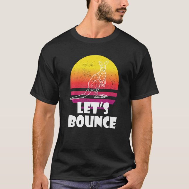 Camiseta Bonear como canguros Australia Marsupiales Kangar (Anverso)