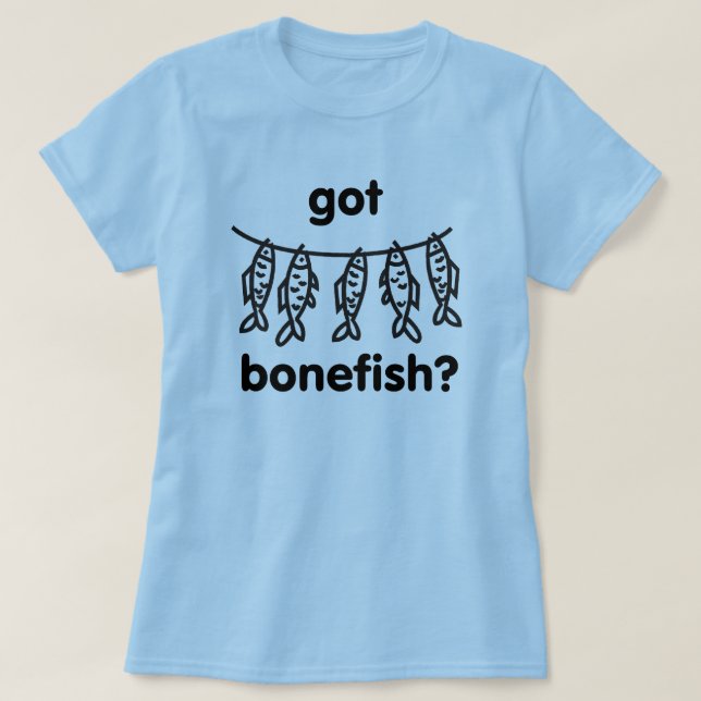 Camiseta bonefish conseguido (Diseño del anverso)