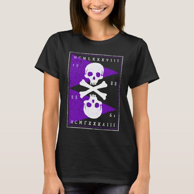 Camiseta Bones and Skulls Pirate (Anverso)